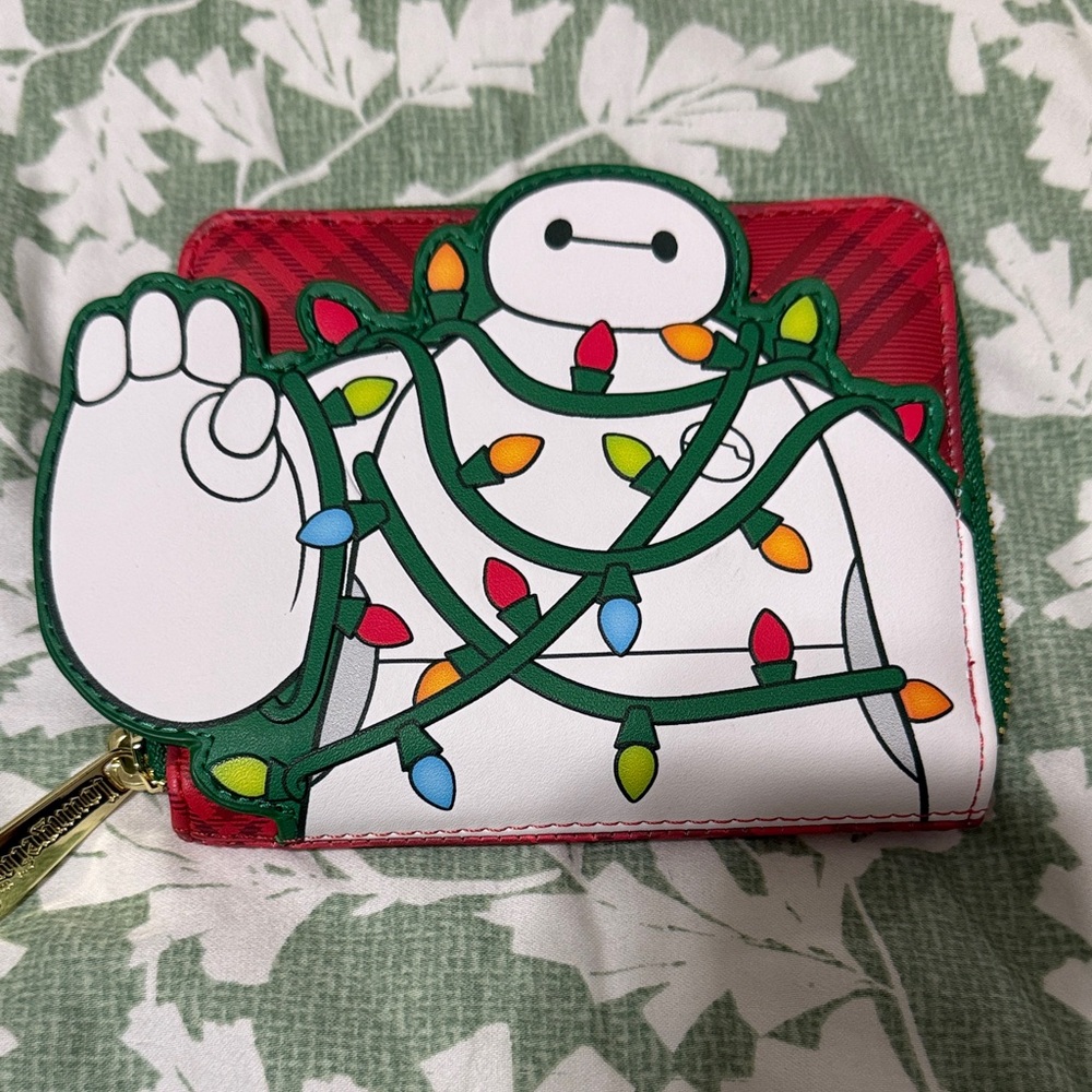 Loungefly Red and White Baymax Wallet
